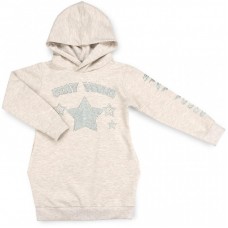 Плаття Breeze с капюшоном (11686-134G-beige) Плаття Breeze с капюшоном (11686-134G-beige)