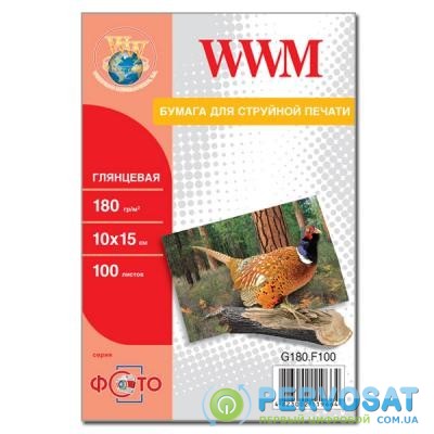 Бумага WWM 10x15 (G180.F100)