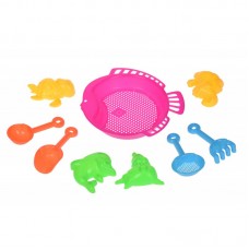 Набір для гри з піском Same Toy 9 од рожевий B002-2Ut-2