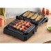 Гриль Tefal прижимний OptiGrill 2100Вт, темп. режимів-4, з`ємні пластини, метал, чорний