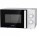 Мікрохвильова піч Gorenje, 17л, мех. керув., 700Вт, дисплей, білий