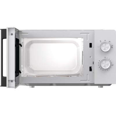 Мікрохвильова піч Gorenje, 17л, мех. керув., 700Вт, дисплей, білий