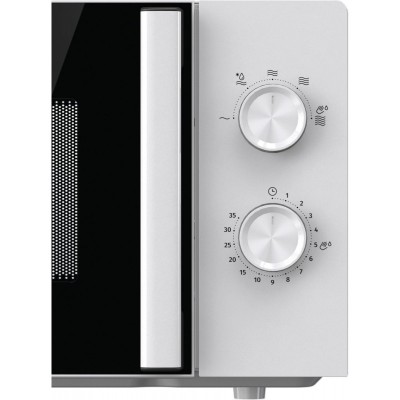 Мікрохвильова піч Gorenje, 17л, мех. керув., 700Вт, дисплей, білий