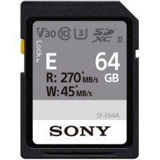 Карта пам'яті Sony SDXC   64GB C10 UHS-II U3 V30 R270/W45MB/s Entry Карта пам'яті Sony SDXC   64GB C10 UHS-II U3 V30 R270/W45MB/s Entry