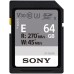Карта пам'яті Sony SDXC   64GB C10 UHS-II U3 V30 R270/W45MB/s Entry