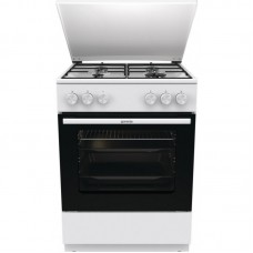 Плита Gorenje газова, 72л, 60x60см, емальовані, з кришкою, білий Плита Gorenje газова, 72л, 60x60см, емальовані, з кришкою, білий