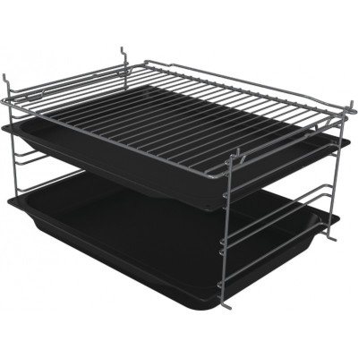 Плита Gorenje  газова, 72л, 60x60см, емальовані, з кришкою, білий