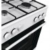 Плита Gorenje  газова, 72л, 60x60см, емальовані, з кришкою, білий