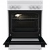 Плита Gorenje  газова, 72л, 60x60см, емальовані, з кришкою, білий