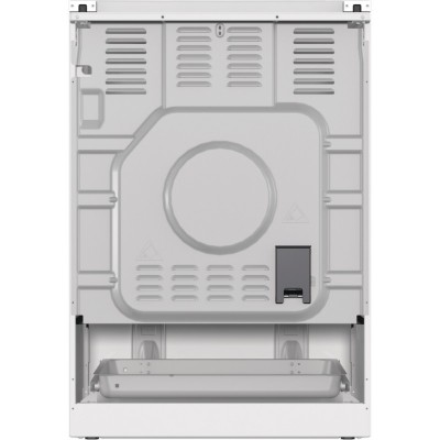 Плита Gorenje  газова, 72л, 60x60см, емальовані, з кришкою, білий