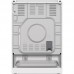 Плита Gorenje  газова, 72л, 60x60см, емальовані, з кришкою, білий