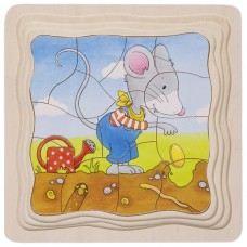 Пазл багатошаровий goki Що там росте? Пазл багатошаровий goki Що там росте?