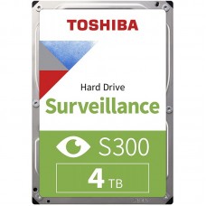 Жорсткий диск Toshiba 3.5" SATA 3.0 4TB 5400rpm 128MB S300 Surveillance Жорсткий диск Toshiba 3.5" SATA 3.0 4TB 5400rpm 128MB S300 Surveillance