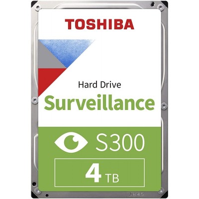 Жорсткий диск Toshiba 3.5 SATA 3.0 4TB 5400rpm 128MB S300 Surveillance