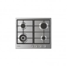 Варильна поверхна газова Candy CHG6BF4WEX 4-конф/Чавун/упр.фронт/механiчна/нерж.сталь