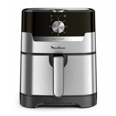 Мультипіч Moulinex EasyFry&Grill, 1550Вт, чаша-4.2л, механічне керув., пластик, сірий