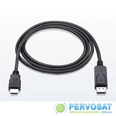 Кабель мультимедийный Display Port to HDMI 1.8m Viewcon (VD 119-1,8м.)