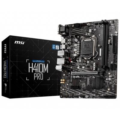 Материнская плата MSI H410M PRO