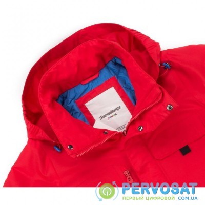 Куртка Snowimage парка с капюшоном (SICMY-P402-164B-red)