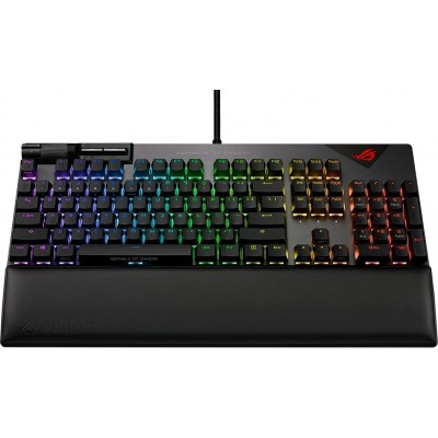 Клавіатура ASUS ROG Strix Flare II LED 104key NX Red USB US Black/Grey