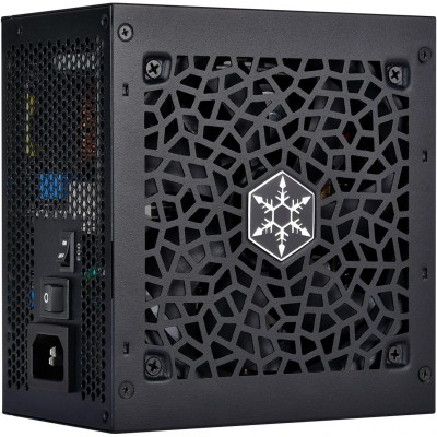 Блок живлення SilverStone Decathlon (750W), &gt;90%, 80+ Gold, 120мм, 1xMB, 24pin(20+4), 2xCPU 8pin(4+4), 4xMolex, 8xSATA, 4xPCIe 8pin(6+2), 1 x 12V-2x6, Fully modular