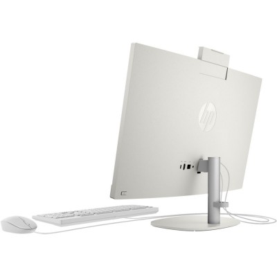 Комп'ютер персональний моноблок HP 245-G10 23.8" FHD IPS AG, AMD R3-7320U, 8GB, F512GB, UMA, WiFi, кл+м, Win11P, білий