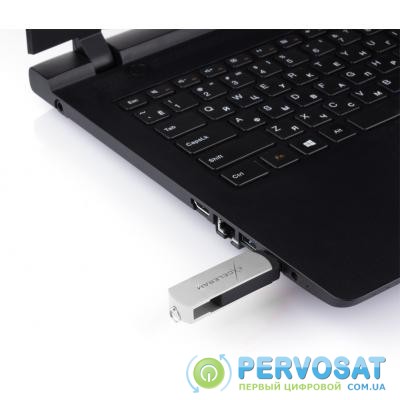 USB флеш накопитель eXceleram 64GB P2 Series White/Black USB 3.1 Gen 1 (EXP2U3WHB64)