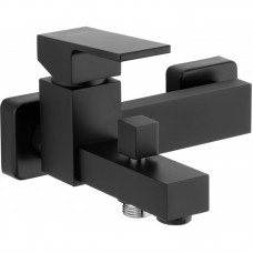 Змішувач для ванни Deante Anemon Bis, довж. виливу - 183мм, неповоротний, 1важіль, чорний Змішувач для ванни Deante Anemon Bis, довж. виливу - 183мм, неповоротний, 1важіль, чорний