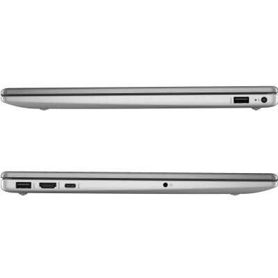 Ноутбук HP 250-G10 15.6&quot; FHD AG, Intel N200, 8GB, F512GB, UMA, DOS, сріблястий