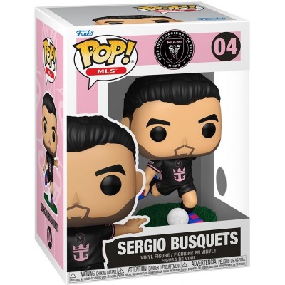 Фігурка Funko POP Football: Inter Miami - Sergio Busquets (Away)