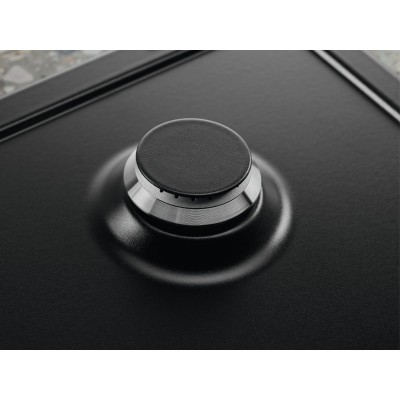 Варильна поверхня Electrolux газова, 60см, чавун, чорний