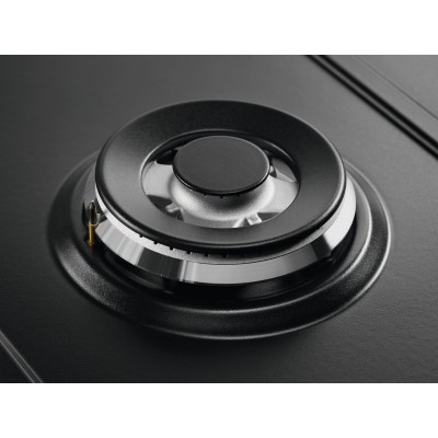 Варильна поверхня Electrolux газова, 60см, чавун, чорний