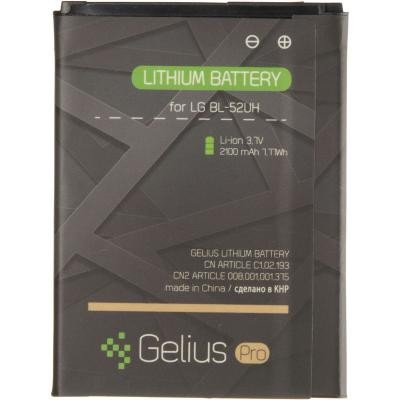 Аккумуляторная батарея Gelius Pro LG BL-52UH (L65/L70/Spirit/D280/D285/D320) (2100 mAh) (74996)