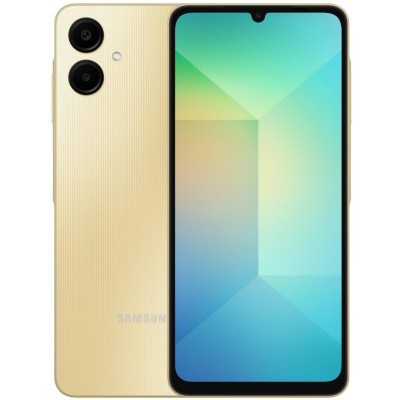 Смартфон Samsung Galaxy A06 (A065) 6.7" 4/128ГБ, 2SIM, 5000мА•год, золотистий