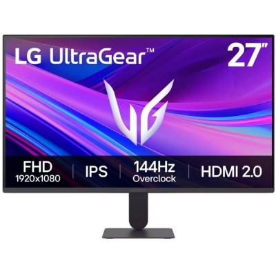 Монітор LG 27" 27G411A-B IPS 120Hz HDMI, DP, Audio, IPS 120Hz, 1ms, sRGB 99%, G-SYNC, FreeSync, HDR10