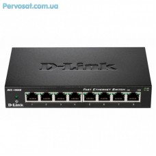 Комутатор мережевий D-Link DES-1008D Комутатор мережевий D-Link DES-1008D