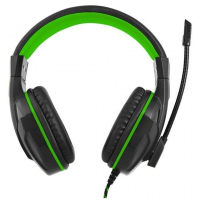 Наушники GEMIX N20 Black-Green Gaming