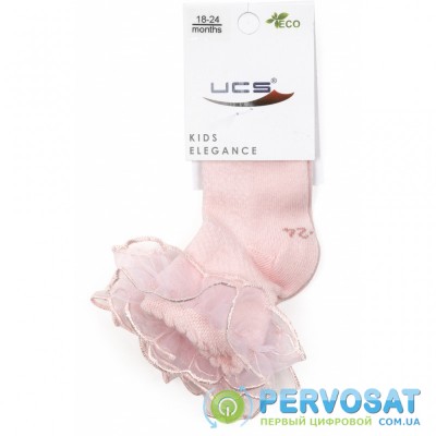 Носки UCS Socks с рюшами (M0C0102-2022-12-pink)