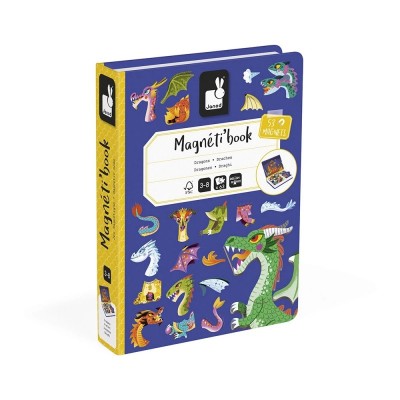 Магнітна книга Janod Дракони 53ел
