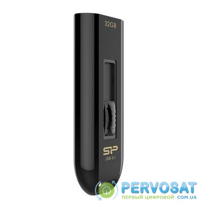 USB флеш накопитель Silicon Power 32GB Blaze B21 Black USB 3.0 (SP032GBUF3B21V1K)