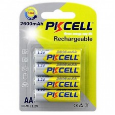 Акумулятор PKCELL AA R6 NiMH 2600mAh * 4 (PC/AA2600-4B) Акумулятор PKCELL AA R6 NiMH 2600mAh * 4 (PC/AA2600-4B)