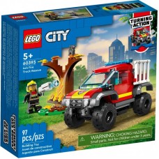 Конструктор LEGO City Fire Пожежно-рятувальний позашляховик Конструктор LEGO City Fire Пожежно-рятувальний позашляховик