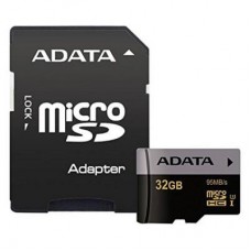 Карта пам'яті ADATA 32GB microSD class 10 UHS-I U3 (AUSDH32GUI3CL10-RA1) Карта пам'яті ADATA 32GB microSD class 10 UHS-I U3 (AUSDH32GUI3CL10-RA1)