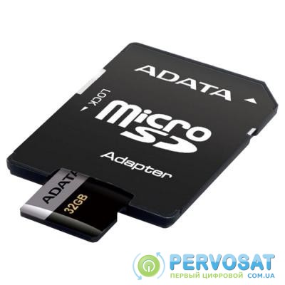 Карта памяти ADATA 32GB microSD class 10 UHS-I U3 (AUSDH32GUI3CL10-RA1)