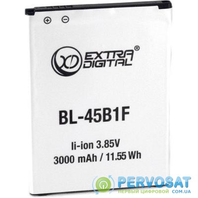 Аккумуляторная батарея для телефона EXTRADIGITAL LG V10 (BL-45b1F) 3000 mAh (BML6432)