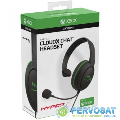 Наушники HyperX Cloud Chat Headset for Xbox (HX-HSCCHX-BK/WW)