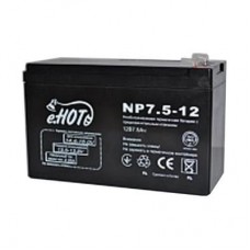 Батарея до ДБЖ Enot 12В 7.5 Ач (NP7.5-12) Батарея до ДБЖ Enot 12В 7.5 Ач (NP7.5-12)