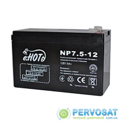 Батарея к ИБП Enot 12В 7.5 Ач (NP7.5-12)