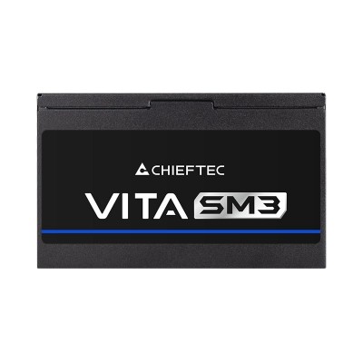 Блок живлення CHIEFTEC Vita SM3  (850W), >85%, 80+ Bronze, 120мм, 1xMB 24pin(20+4), 2xCPU 8pin(4+4), 3xMolex, 6xSATA, 4xPCIe 8pin(6+2), 1xPCIe GEN5 16pin, Modular