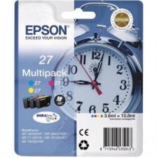 Картридж EPSON 27 WF-7110/7610/7620 Bundle (C,M,Y) (C13T27054022) Картридж EPSON 27 WF-7110/7610/7620 Bundle (C,M,Y) (C13T27054022)